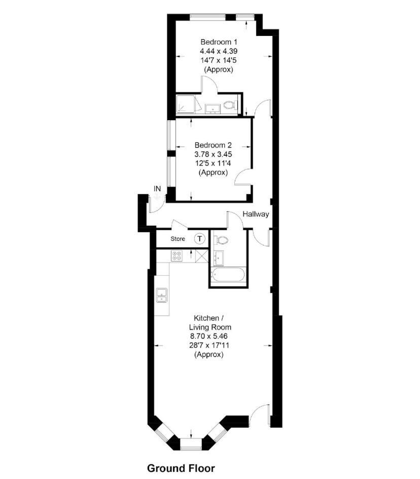 Stunning 2 Bed Apartment Sea Views And Parking Worthing Esterno foto